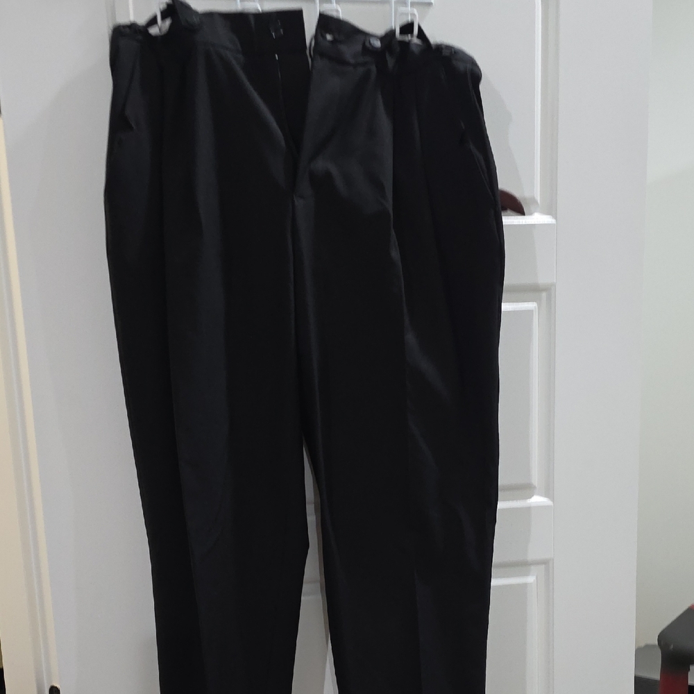 PXG Men's Elegant Black Dress Pants